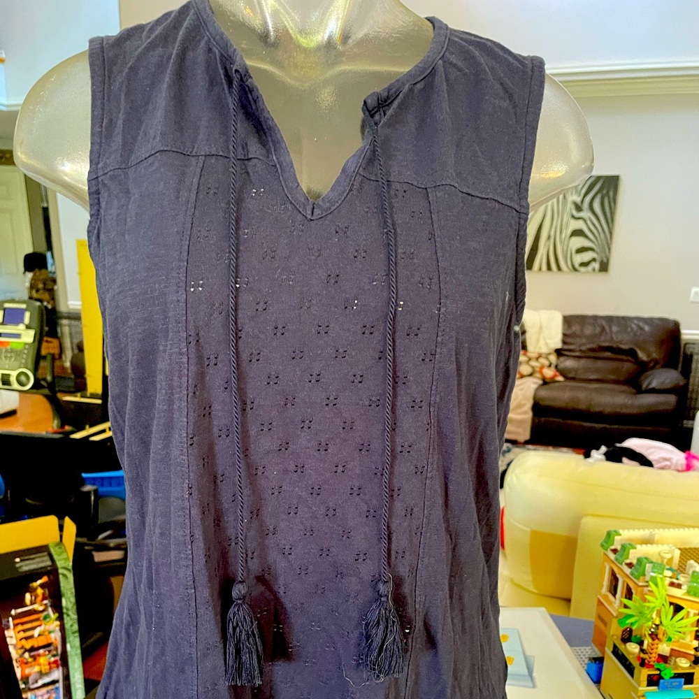 Blue swing shirt